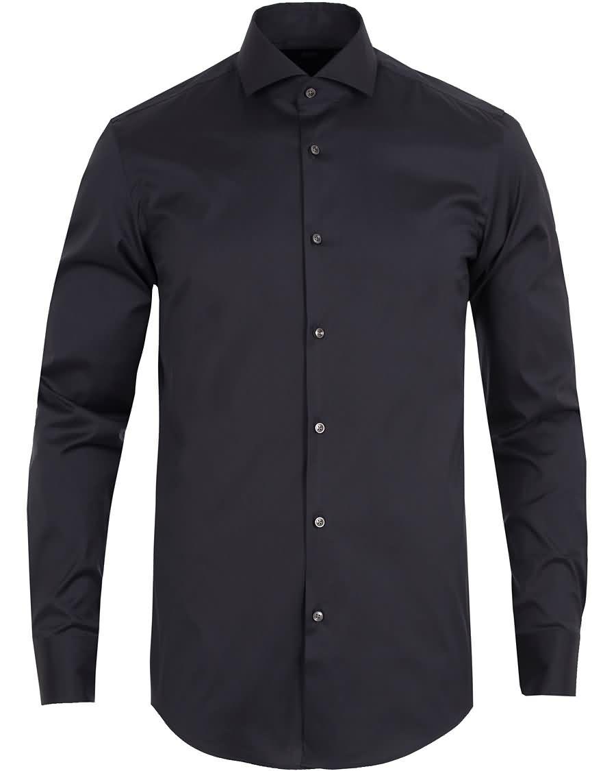 boss jason slim fit stretch shirt navy Rosa Billig iwewr